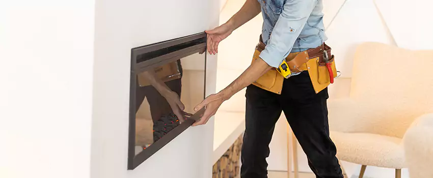 Metal Fireplace Installation in Walnut Park, California